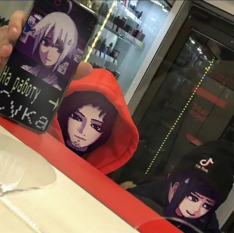 Matching Anime Face Outfit