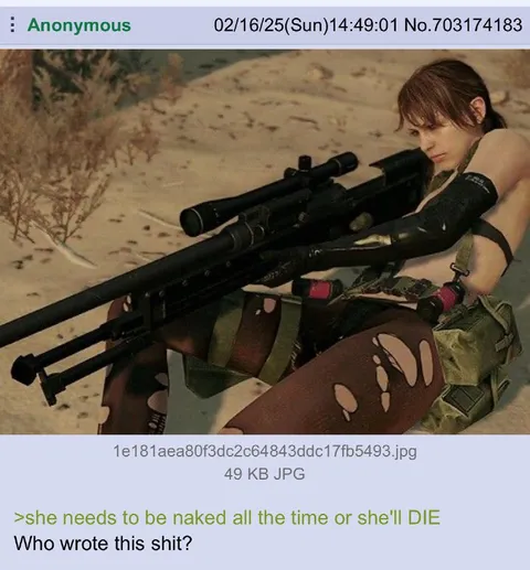 She Needs To Be Naked