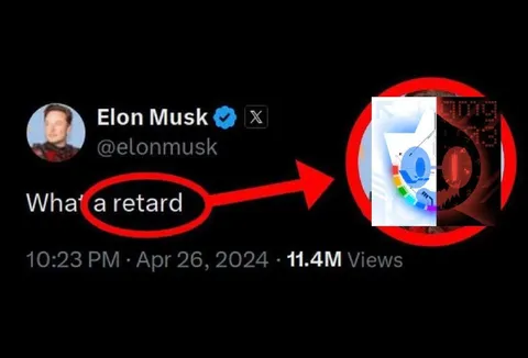 Elon Musk Calls Someone a Retard
