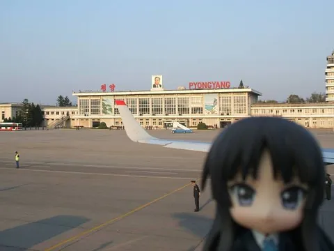 Anime Girl Arrives in Pyongyang