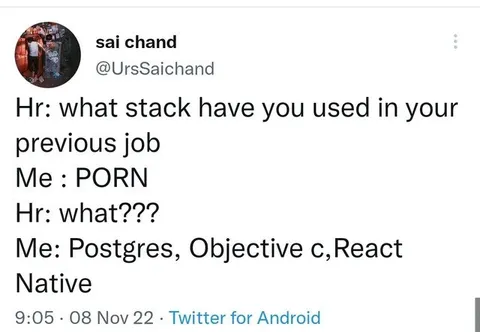 Previous Job Stack Confusion