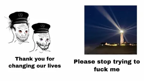 Wojaks Thank the Lighthouse