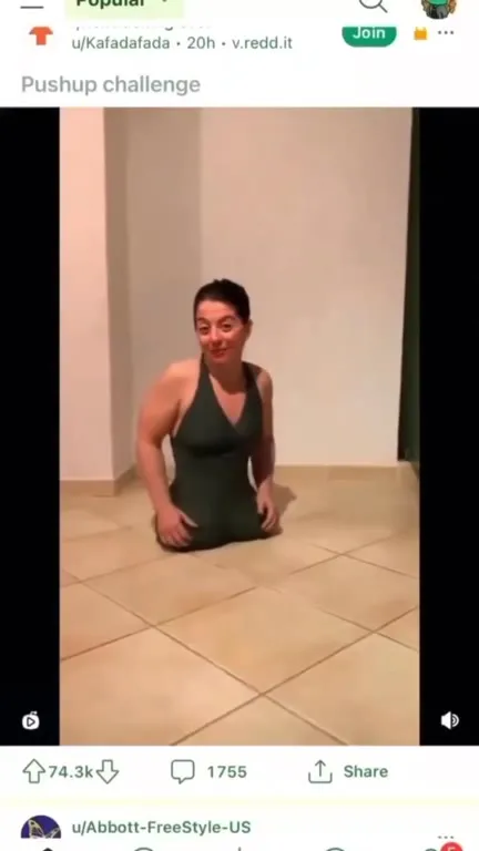 Pushup Challenge Goes Too Far