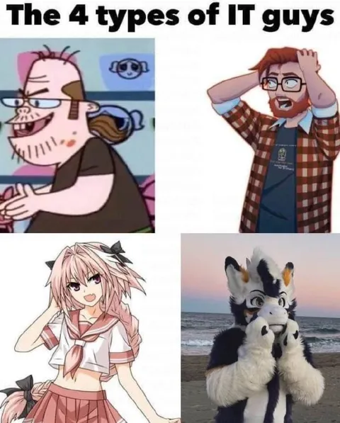 The 4 types of IT guys