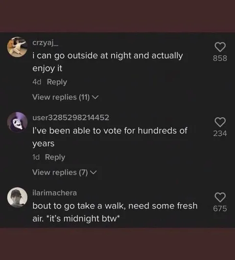 Midnight Walkers in the Comments