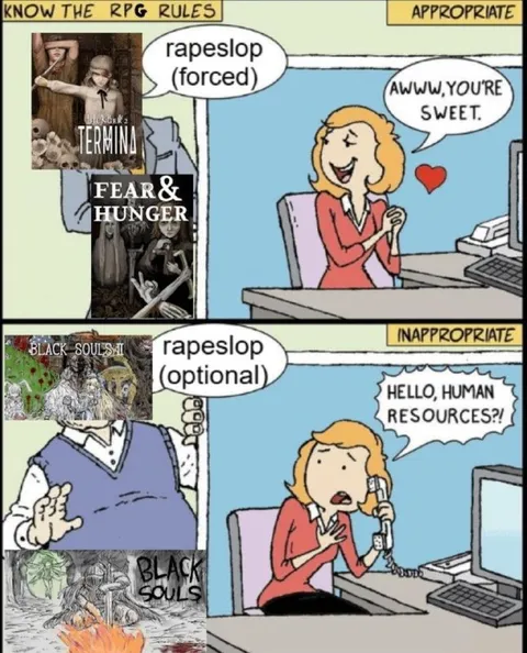 RPG Rules Forced and Optional