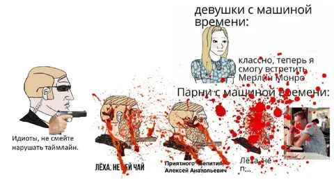 Девушки с машиной времени