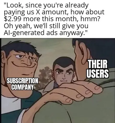 Subscription Company Charges Users