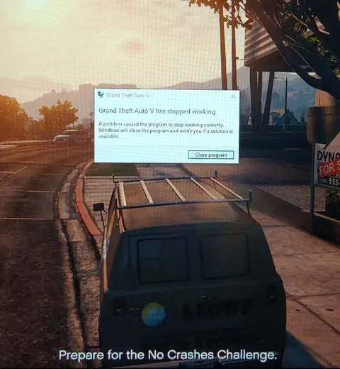GTA V No Crashes Challenge Fails