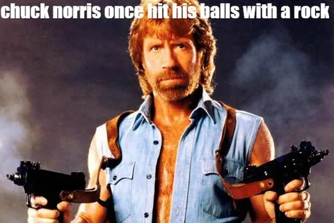 Chuck Norris Rock Incident