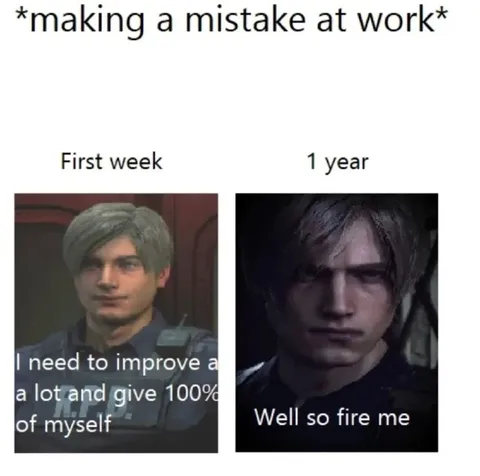 Making a Mistake at Work