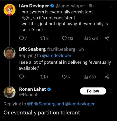 Eventually Consistent System