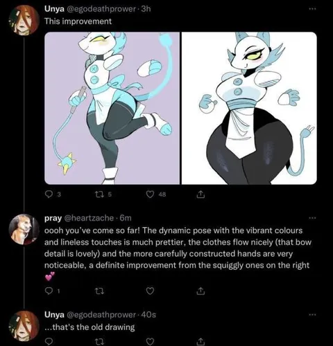 Complimenting the Old Drawing