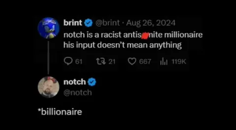 Millionaire Corrected to Billionaire