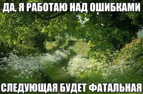 Работа над ошибками