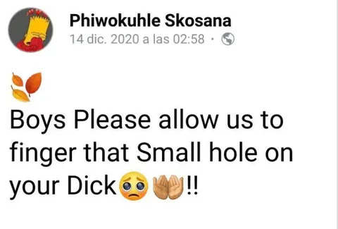 Small Hole on Your Dick