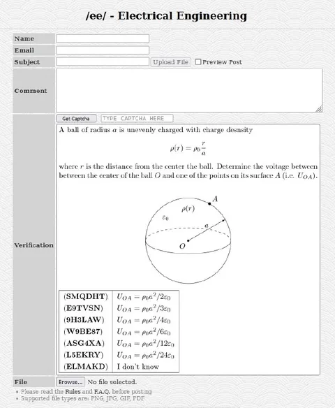 Electrical Engineering CAPTCHA Homework