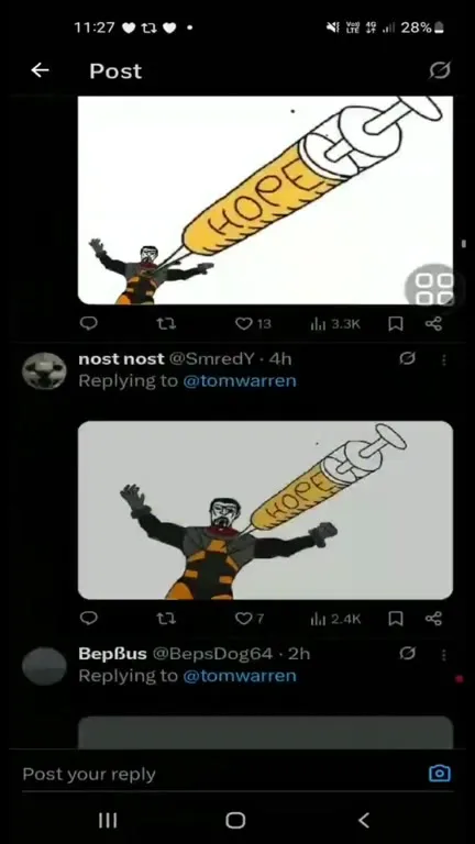 The Hope Syringe Reply Thread