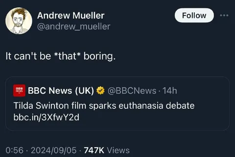 It Can't Be That Boring