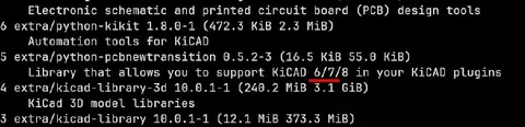 KiCad Package Size Confusion
