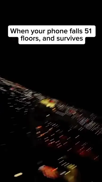 Phone Survives 51 Floors