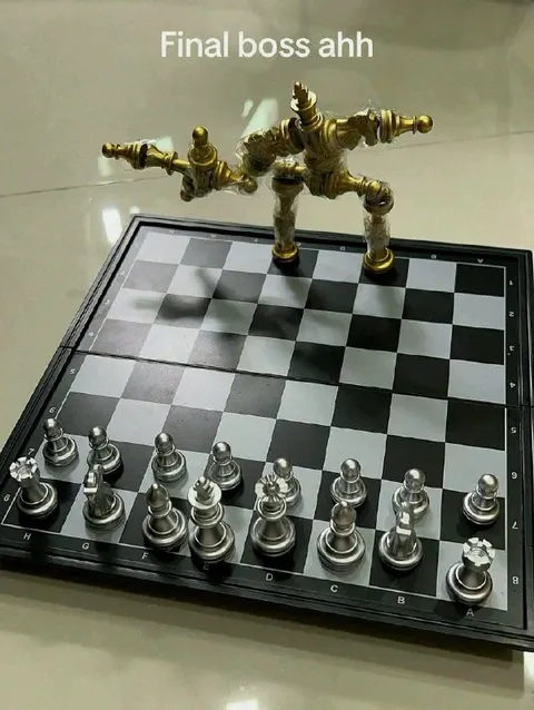 Final Boss Chess Piece