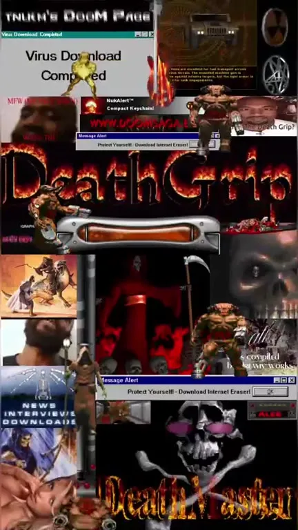 Chaotic Doom Death Grip Collage