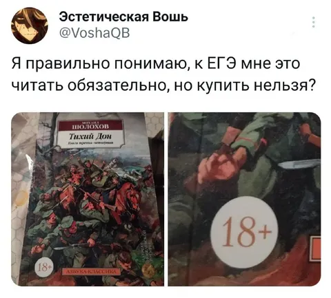 Тихий Дон с ограничением 18+