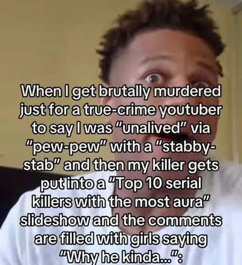 Unalived True-Crime Victim Meme