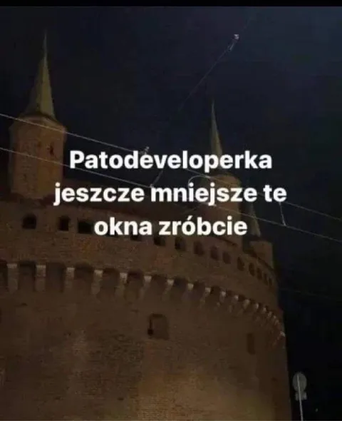 Patodeveloperka i najmniejsze okna