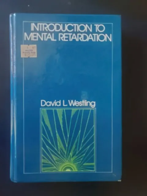 Introduction to Mental Retardation Book