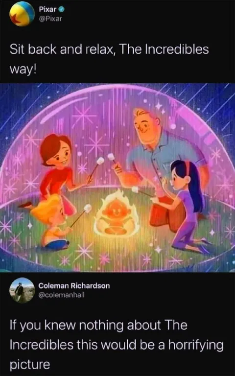The Incredibles Horror Picture
