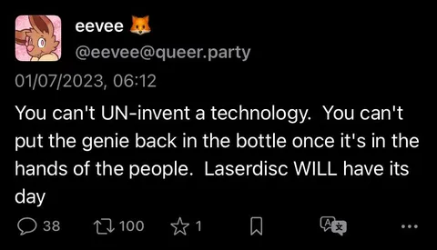 Laserdisc Will Have Its Day