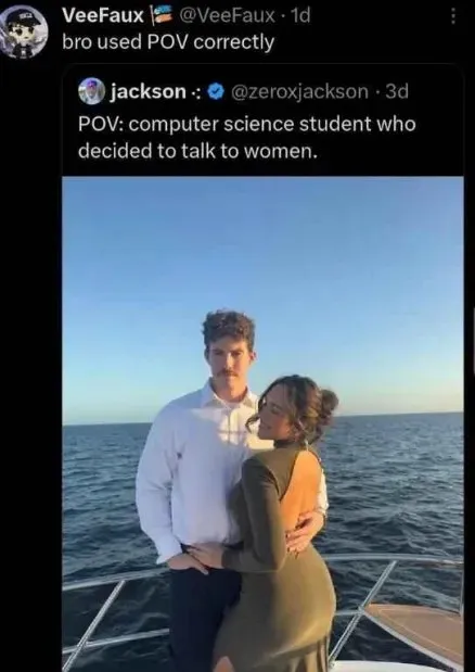 Computer Science Student Talks to Women