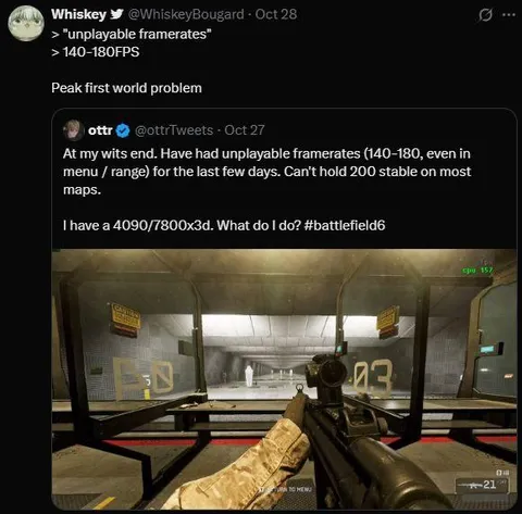 Unplayable 140–180 FPS