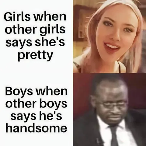 Girls Compliment vs Boys Compliment