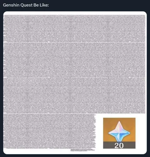 Genshin Quest Be Like