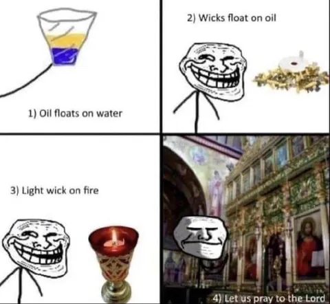 Troll Science Oil Experiment