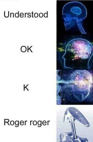 From Understood to Roger Roger