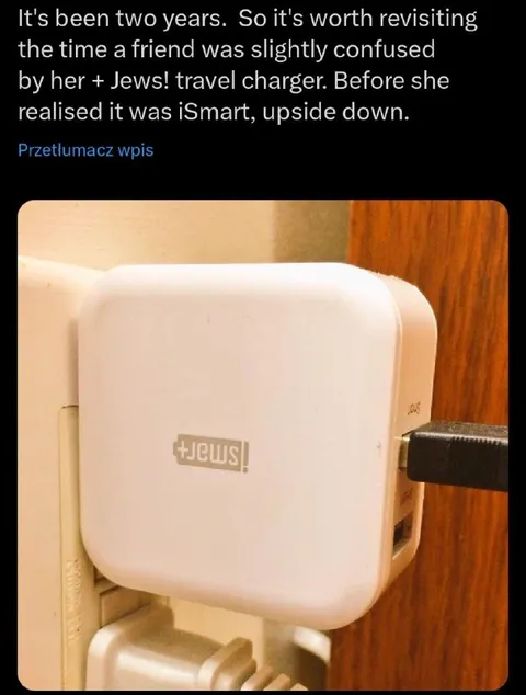 Upside-Down Smart Charger