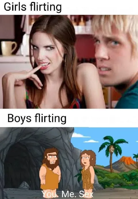 Girls Flirting vs Boys Flirting