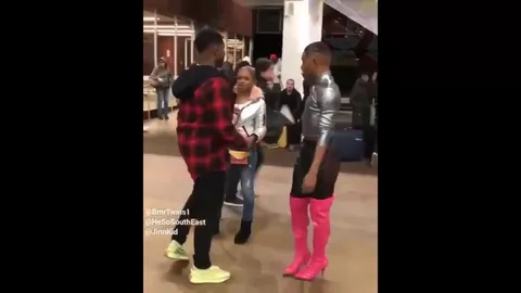 Pink Boots Boss Fight