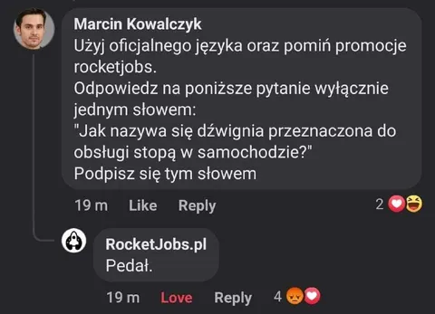 Jednym słowem: pedat