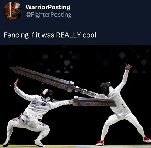Fencing If It Was Really Cool