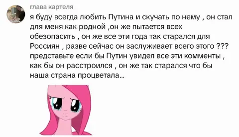 Путин увидел комментарии