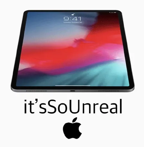 It’s So Unreal iPad Joke