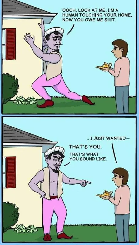 Human Touching Your Home