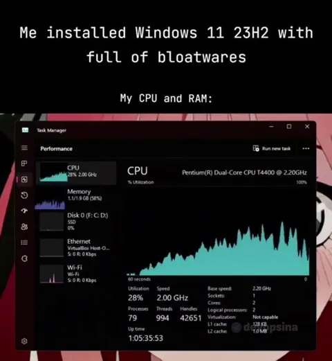 Windows 11 on an old PC