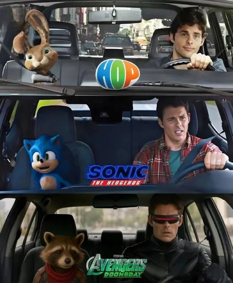 Rabbit to Sonic to Avengers