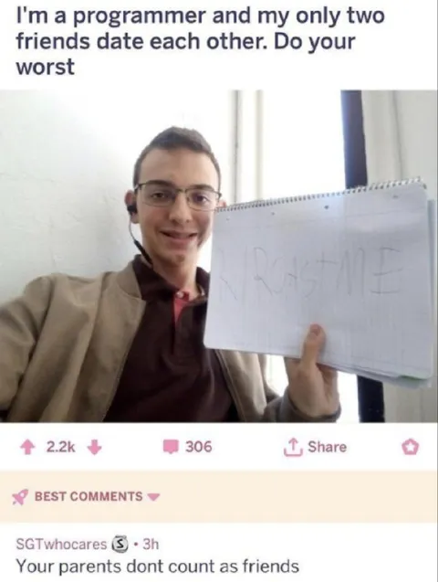 Programmer Gets Roasted